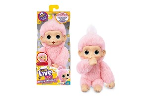 *LLP MINI MAŁPKA LUNA LEMON, interakt.