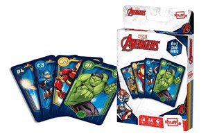 KARTY SHUFFLE x 12 Avengers, 4w1,     displ.