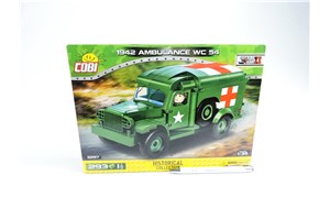 *COBI KLOCKI 293 el. ambulance, small army, WC 54