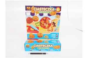 MASA PLASTYCZNA, ciasteczka, 26x26x6 cm,     kart.