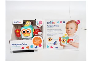 *TULI FUN KOSTKA PINGWIN turkusowa