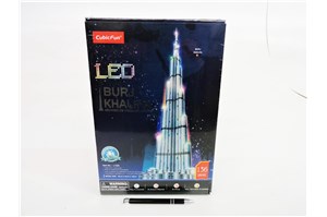 PUZZLE 3D, 136 el., Burj Khalifa, LED