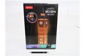 *PUZZLE 3D, 32 el., Big Ben, NOCNA WER.