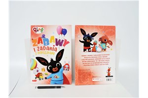 KSIĄŻ. BING Zabawy i zadania z naklejkami