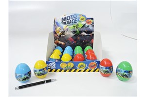 *AST. MOTO RACE x 24, motor 6cm w jajku, 24/72