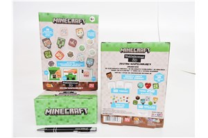*Naklejkomat 3D MINECRAFT – Zest.uzupełniający /12