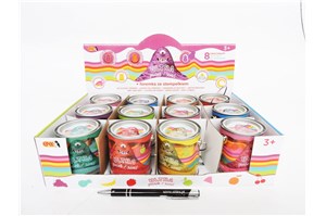 Ultra Piasek - puszka 150g + foremka owoce, 8 ass.