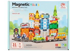 KLOCKI MAGNET CITY 31EL 25X20X6 cm