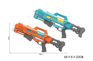 AST. PISTOLET NA WODĘ 49x6x22 cm, 2 kol.,     fol.
