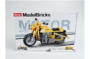 KLOCKI SLUBAN KLUB MOTO 223 EL. MOTOCYKL WOJSKOWY
