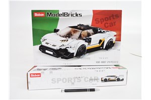 *KLOCKI SLUBAN 276 el., KLUB MOTO, Samochód sport.