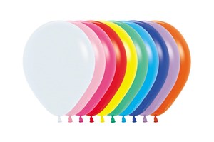 *BALONY 12" pastel mix 50 szt sempertex