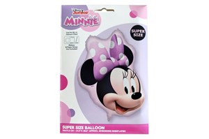 BALON foliowy, MINNIE DISNEY, 70x77,5 cm, 1 szt.
