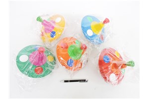 Bączek metalowy, 5 kol. fol