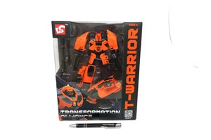 ROBOT 20 cm, pomar sport. auto, 27x22x10 cm, kart.