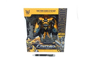 ROBOT AUTO 20 cm, 3 formy, 25x27x9 cm,       kart.