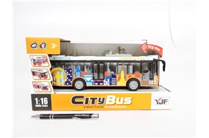 AUTOBUS 27 cm, św/dźw.,    kart.