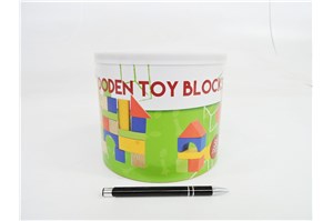 KLOCKI drew., 50 szt,     w wiaderku