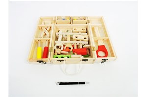 *NARZEDZIA drew. zest, młotek,piła, obcęgi