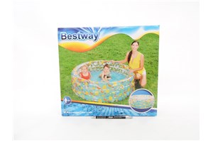 *BEST. BASEN dmuchany OWOCE 445L 150x53 cm