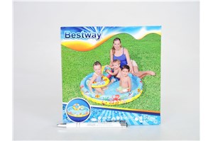 *BEST. BASEN dmuchany+ koło+piłka, 122X20 cm