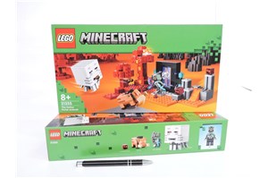 LEGO MINECRAFT 352el zasadzka w portalu do Netheru