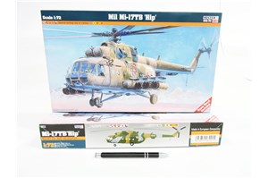 MODEL helikopter, 1:72,  MIL MI-17 TB HIP,  kart.