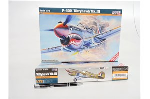 MODEL samolot 1:72  P-40 K KITTYHAWK MK.III