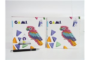 *KLOCKI konstr., GAMI PINK 250 el., 17x17x8 cm