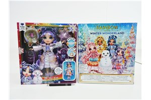 Rainbow High, lalka ,Winter Wonderland Violet 3/18