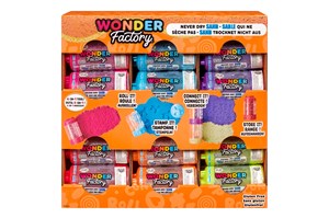 *Wonder Factory x 36,  Never Dry Sand Singles disp