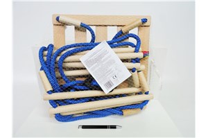 HUŚTAWKA drewniana, 30x10x29 cm
