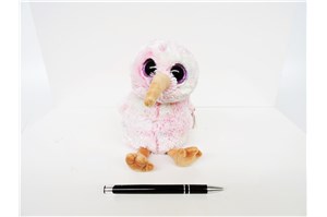 PLUSZ Beanie Boos, 15 cm, KIWI, ptak