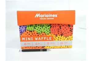 *KLOCKI  WAFLE mini, plast. 500 el.