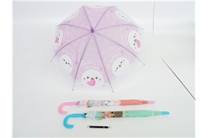 AST. PARASOL dziecięcy, pluszaczki, 50 cm, 3 kol.