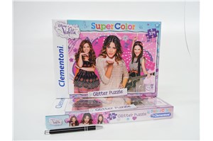 *CLEM. PUZZLE 104 el. Violetta             6/