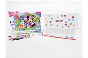 *CLEM. PUZZLE 104 el. maxi, Minnie myszki 6/