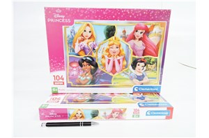 CLEM. PUZZLE 104 el. Disney Księżniczki