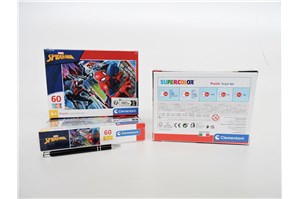 *CLEM. PUZZLE 60 EL SUPER KOLOR Spider-Man