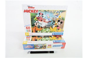 *CLEM. PUZZLE 60 el. DISNEY, Mickey i przyjaciele