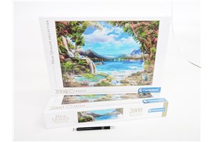 *CLEM. PUZZLE 2000 el. HQ  Paradise on earth    6/