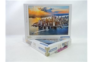 *CLEM. PUZZLE 500 EL HQ NEW YORK  6/