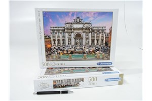 *CLEM. PUZZLE 500 EL  HQC TREVI FOUNTAIN   6/