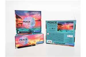 *CLEM. PUZZLE 500 el.  Peace Puzzle  - LIVI     6/