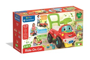 *CLEM. JEŹDZIK, autko, 3 w1, kart