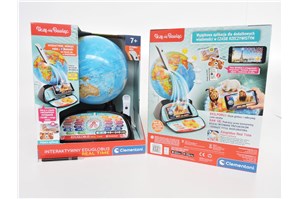 *CLEM. INTERAKTYWNY EDUGLOBUS DIGITAL, kart  4/