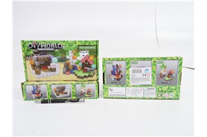 KLOCKI magnetyczne, 66 el., 22x12x5 cm,     kart.