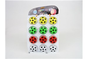 AST. JOJO x 12  FOOTBALL 5,5cm , 4 ass.     blist.