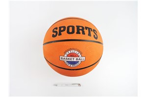 *PIŁKA koszykowa, roz.7 sports, pomarańcz