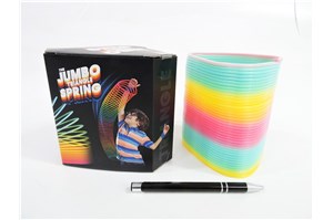 SPRĘŻYNA, duża, trójkątna 11x12 cm kart.